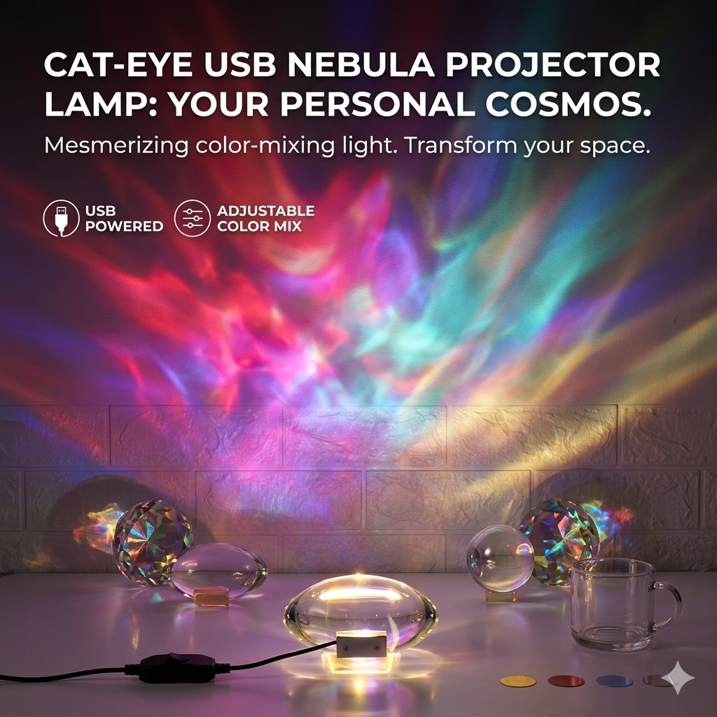 USB Cat-Eyes Lamp